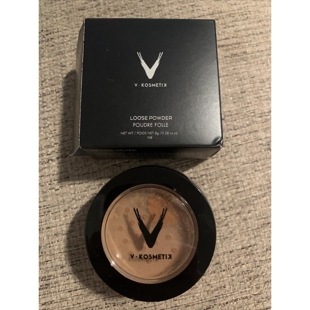 V Kosmetik Loose Setting Face Powder N08 Cool Neutral N8 0.28 oz Makeup - Picture 4 of 4